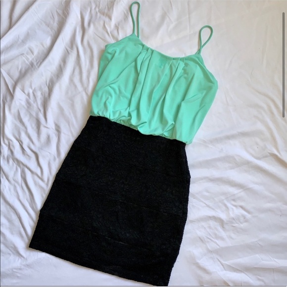 Sweet Storm Dresses & Skirts - 💚Sweet Storm Black Lace Mini Dress